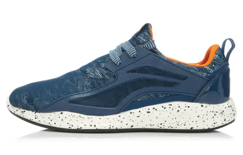 Li Ning 3K Breathable Low top Running Shoes Men's Blue