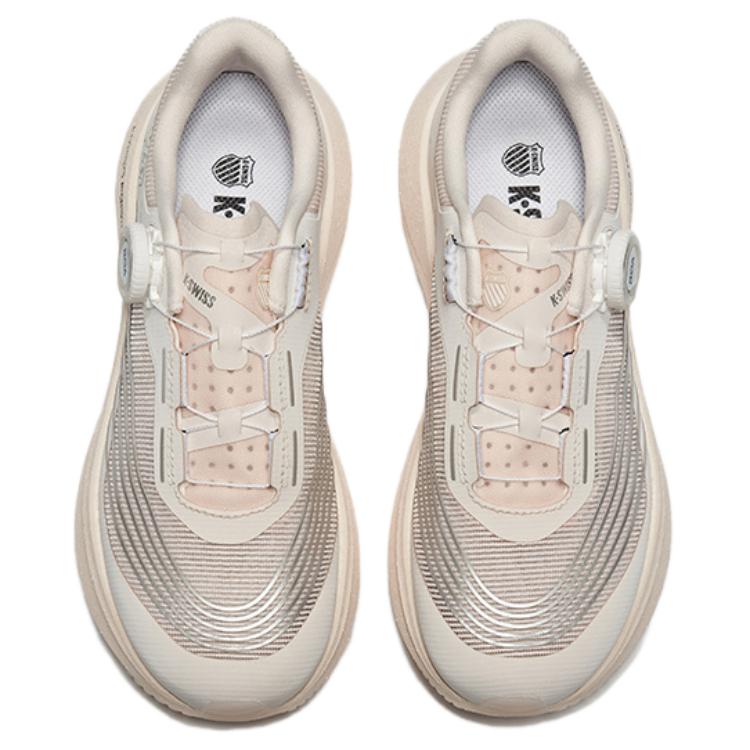 K·SWISS Fabric Low top Running Shoes Women’s White Silver