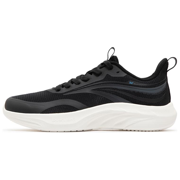 361° Abrasion Resistant Low top Running Shoes Men’s Black Gray