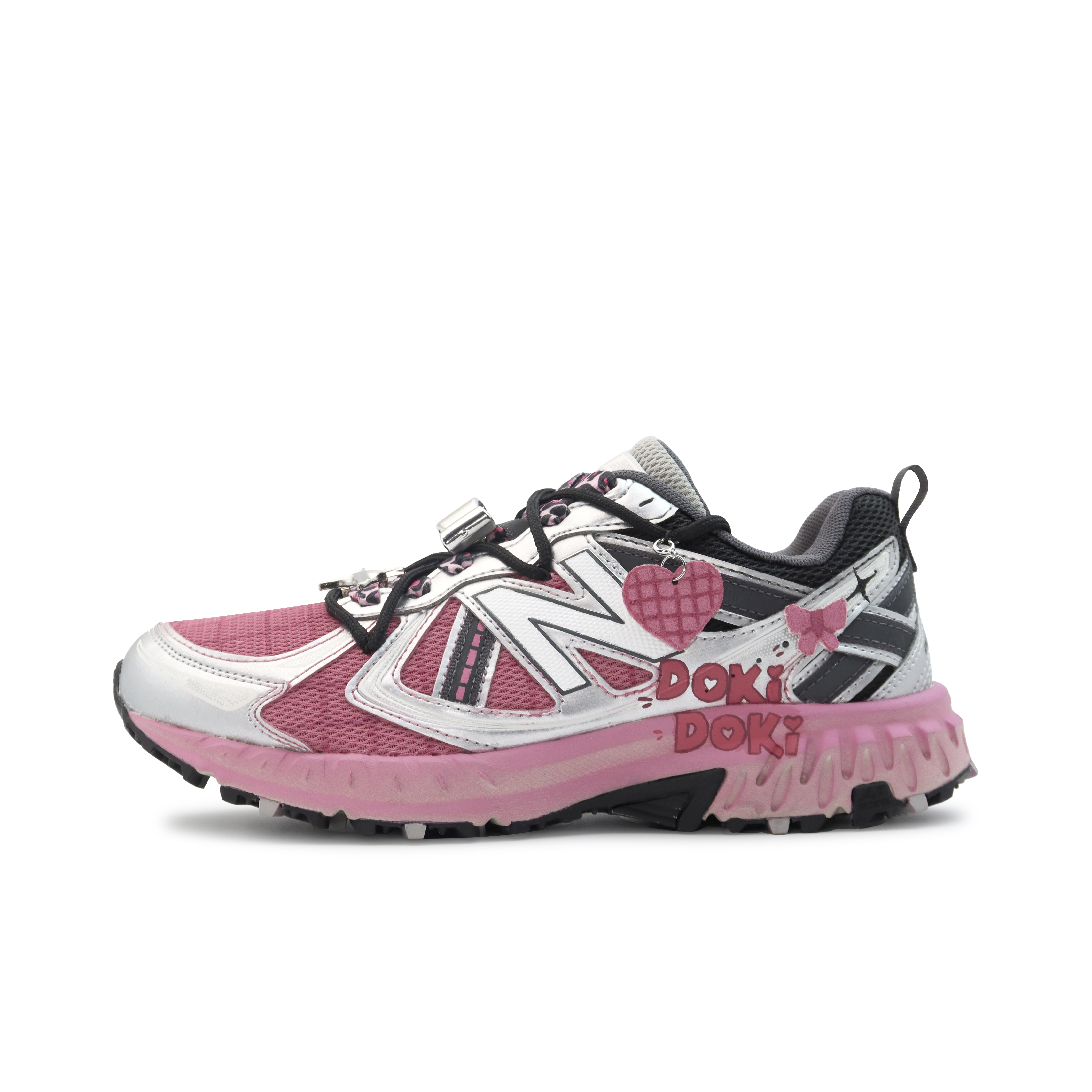 New Balance NB 410 Running Shoes Unisex Black Pink