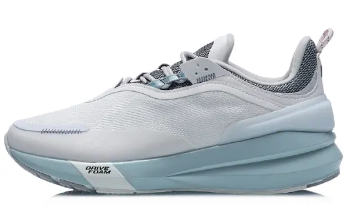 Li Ning Starburst Running Shoes Women's Low Top Gray/Blue