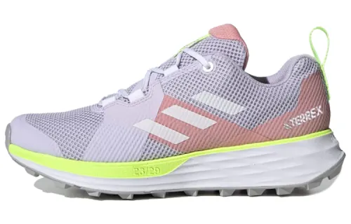 Adidas Terrex Two Sports Low top Casual Running Shoes Women's Purple Gray Pink