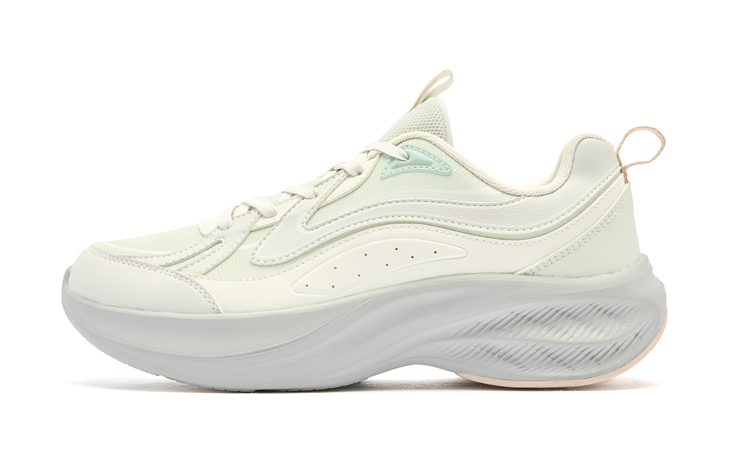 QIAODAN Cloud Rebound 3.0 Low top Running Shoes Women’s Beige Gray