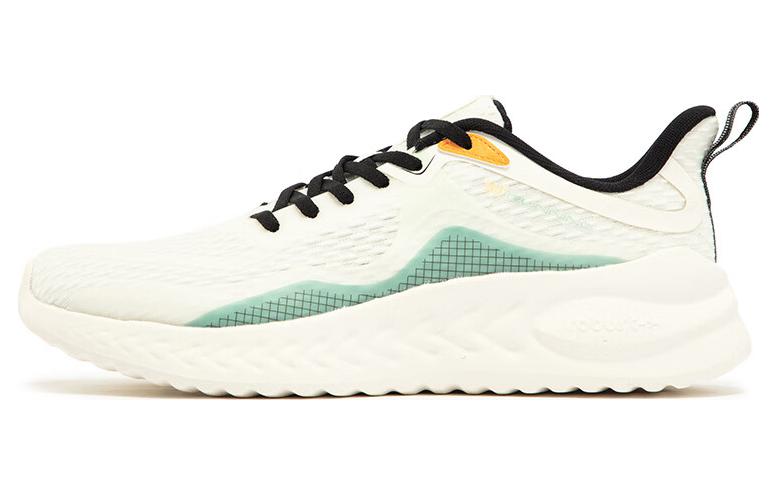 361° Comfortable Slip Resistant, Abrasion Resistant, Breathable Low top Running Shoes Men’s White Black Cyan