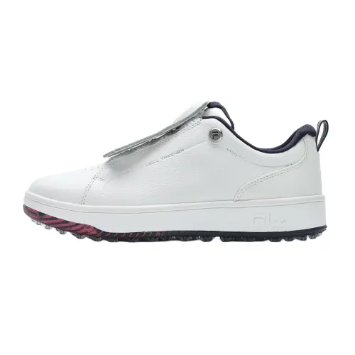 FILA Fila GF 1911 Trainer, comfortable and versatile, shock-absorbing and non-slip, low-top golf shoes, women's model, bright white