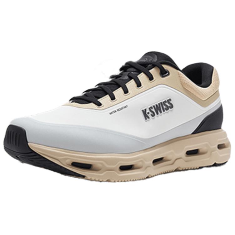 K·SWISS Slip Resistant Abrasion Resistant Low top Running Shoes Men’s White