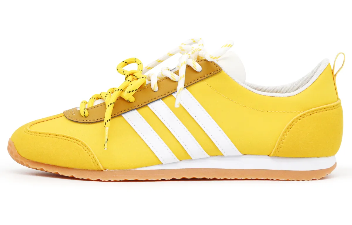 Adidas VS JOG 2.0 Low top Casual Shoes Unisex Yellow White