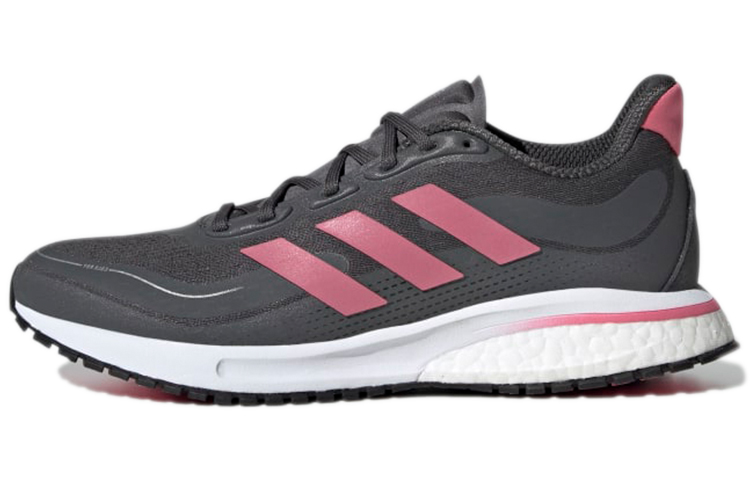 Adidas Supernova Collection Running Shoes Women's Low Top Black/Pink/White