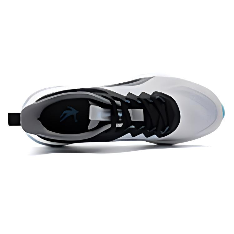 QIAODAN Synthetic Leather Abrasion Resistant Cushioning Breathable Low top Casual Running Shoes Men’s