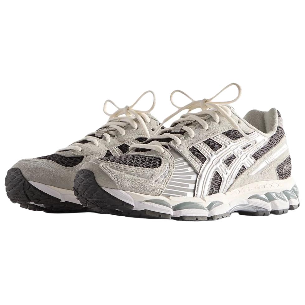 KITH x ASICS GEL Kayano 12.1 Abrasion Resistant Low top Casual Running Shoes Unisex Gray Black