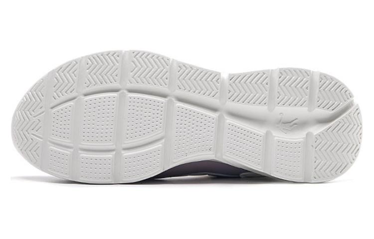QIAODAN Cushioning Slip Resistant Low top Running Shoes Women’s White Purple