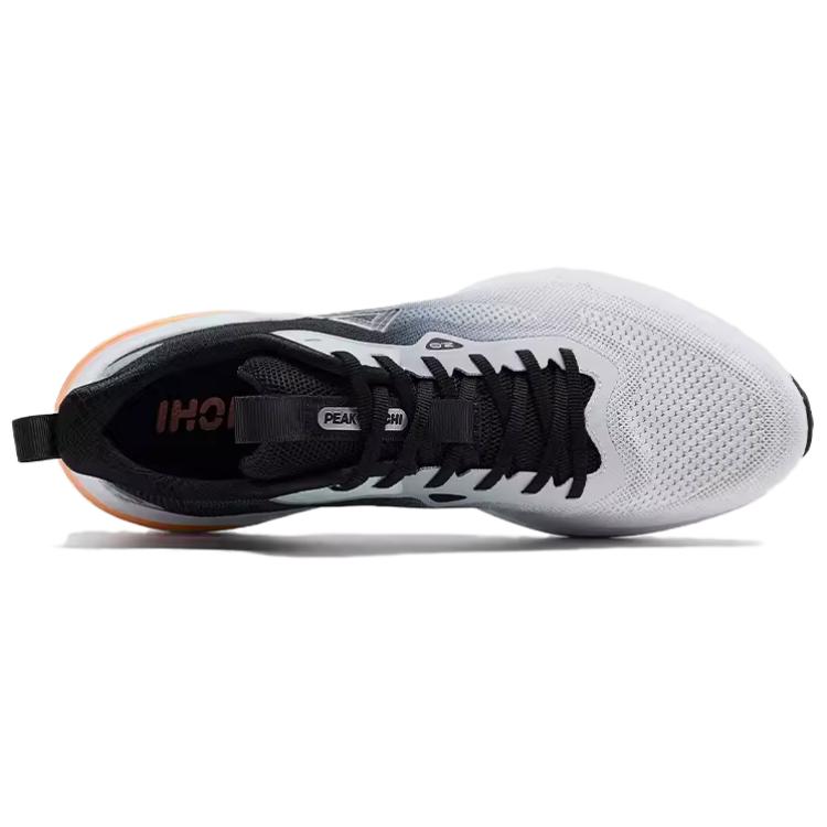 PEAK Cushioning Slip Resistant Low top Casual Running Shoes Men’s White Black