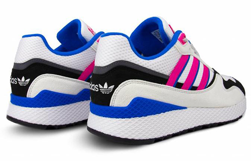 Кроссовки adidas originals Ultra Tech Shock Pink (черно-бело-розовые) — фото 3