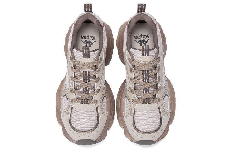Kappa Slip Resistant Abrasion Resistant Low top Running Shoes Women’s Gray Khaki