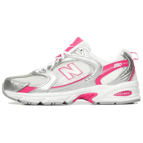 530 New Balance 'Silver Metallic Dragon Berry'