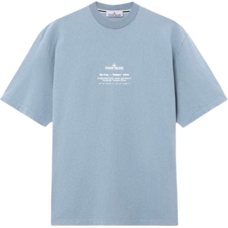 Мужская футболка STONE ISLAND SS26 (белая)