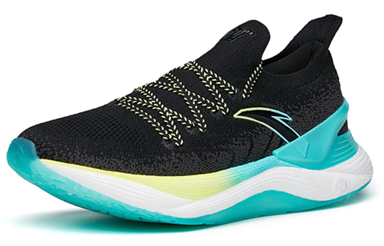 ANTA Chuang 2.0 Pro Running Shoes Men’s Low Top Black/Yellow/Blue
