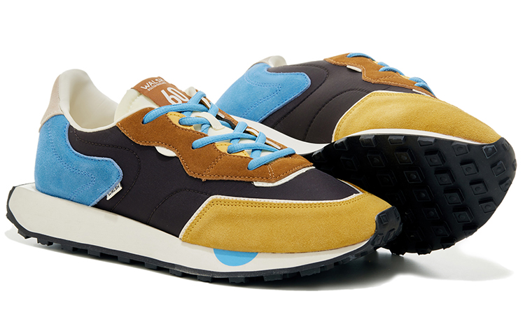 Norman Walsh Cushioning Slip Resistant Abrasion Resistant Lightweight Low top Running Shoes Unisex Multicolor