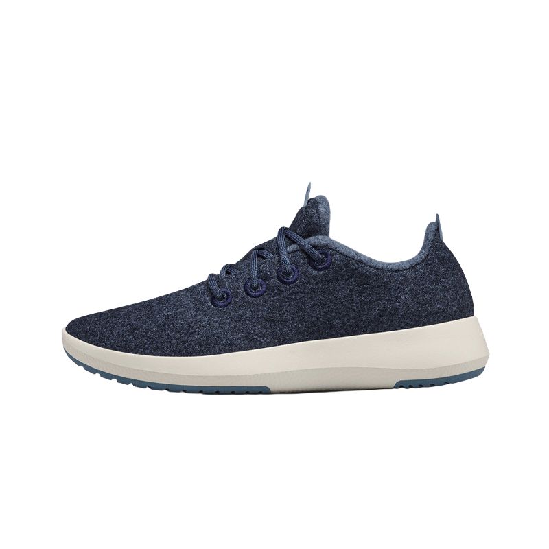 Allbirds Wool Runner Mizzles Abrasion Resistant Low top Casual Running Shoes Women’s Wilderness Star Blue