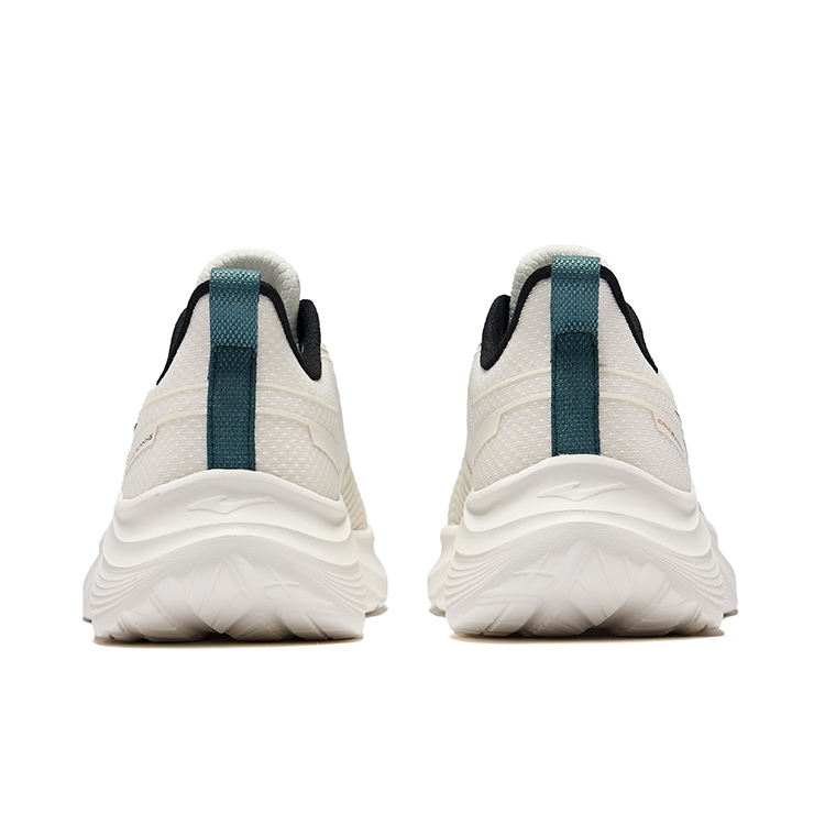Erke Cushioning Abrasion Resistant Rebound Low top Casual Running Shoes Men’s Microcrystal White Green