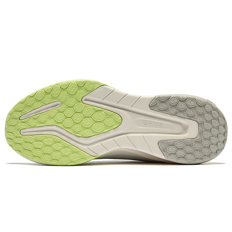 Erke Cushioning Abrasion Resistant Breathable Low top Casual Running Shoes Men’s Wild Gray