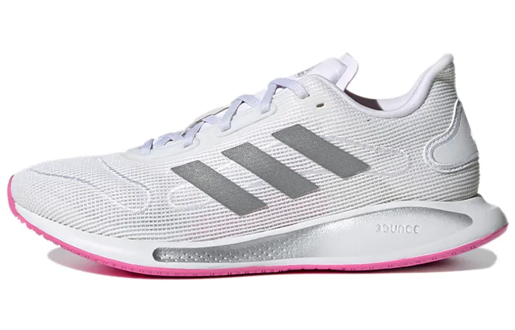 Adidas Galaxar Run Shoes White/Silver Women's