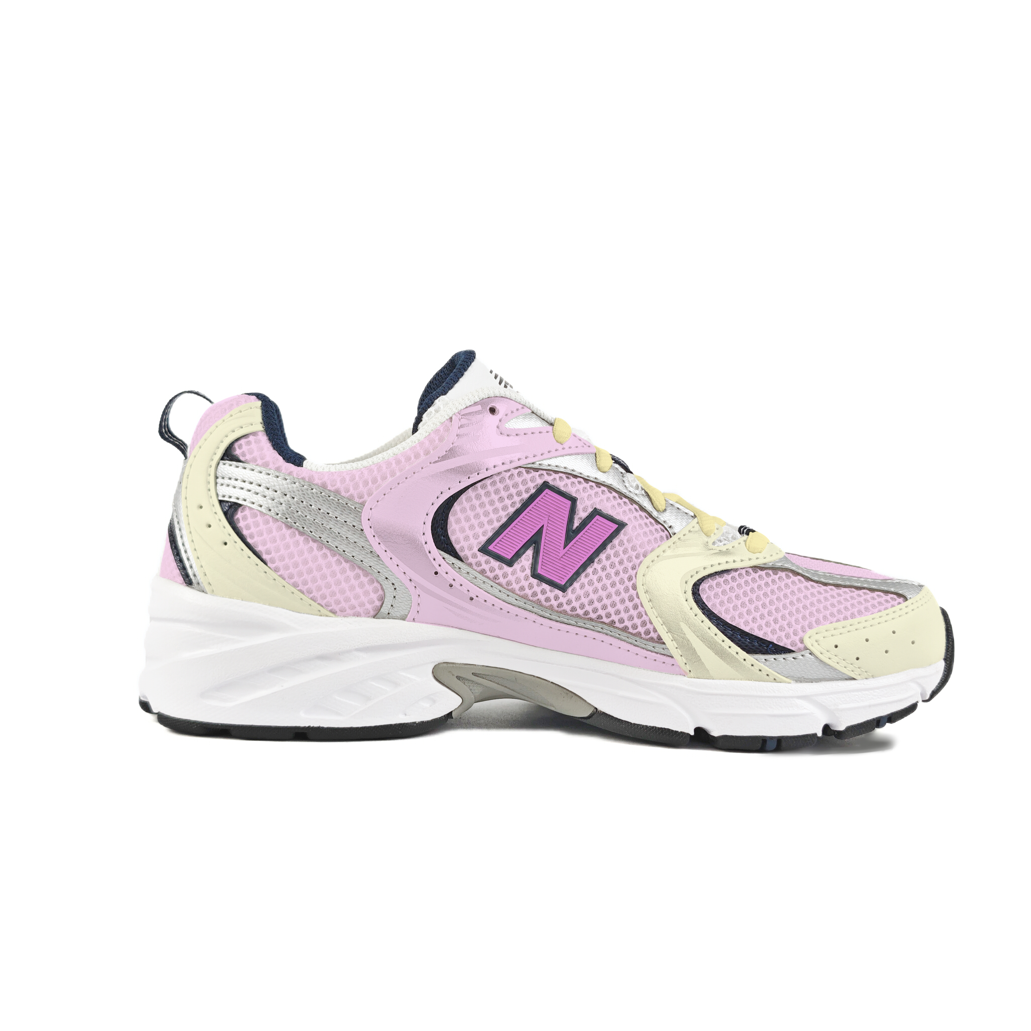 New Balance NB 530 Abrasion Resistant Low top Running Shoes Unisex Yellow Pink