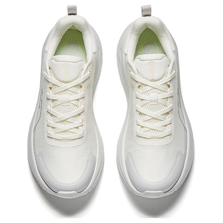 Anta Le Dao Cushioning Lightweight Low top Casual Running Shoes Women’s White Gray