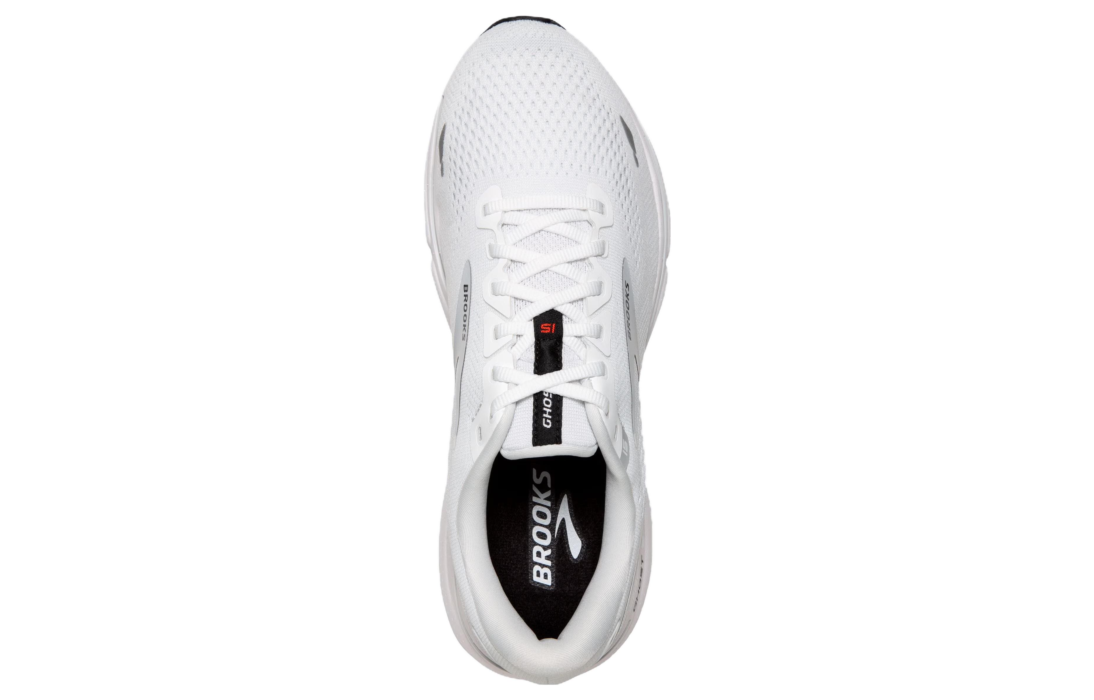 Brooks Ghost 15 Cushioning, Wear Resistant Low top Running Shoes Men’s Gray