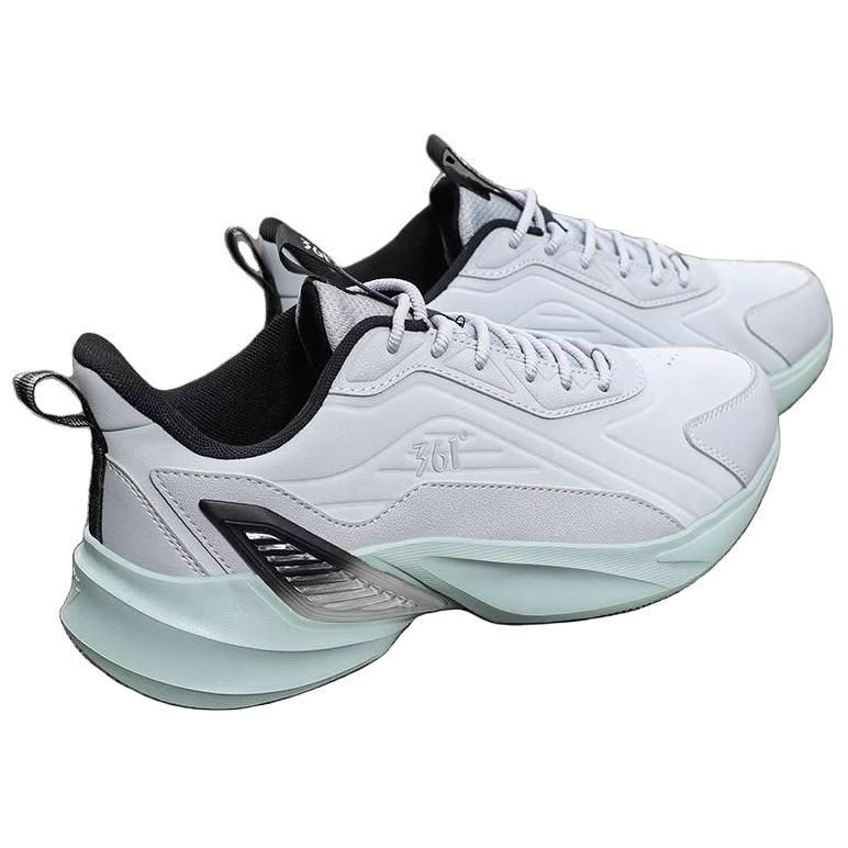 361° Slip Resistant Abrasion Resistant Low top Running Shoes Men’s Gray Green