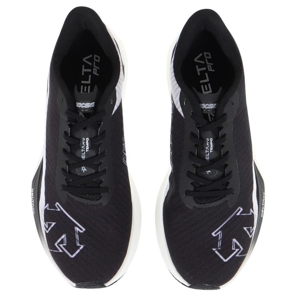 DESCENTE Lightweight Low top Running Shoes Unisex Black White