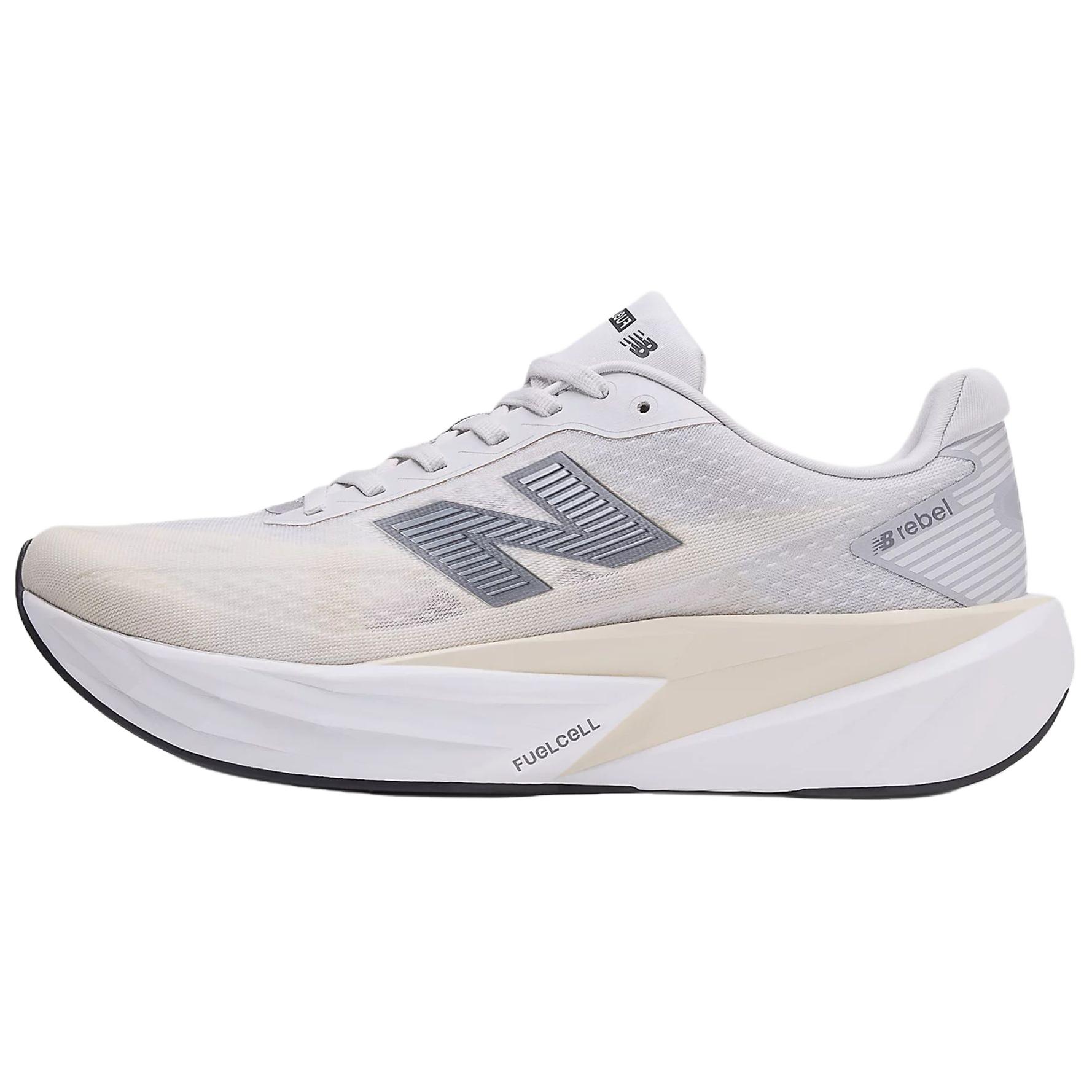 New Balance FuelCell Rebel V5 Classic And Versatile Mesh Running Shoes Men’s Linen Gray
