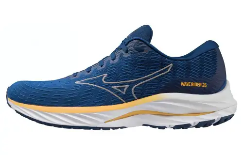 Wave Rider 26 Mizuno 4E Wide 'Snorkel Blue Yellow'
