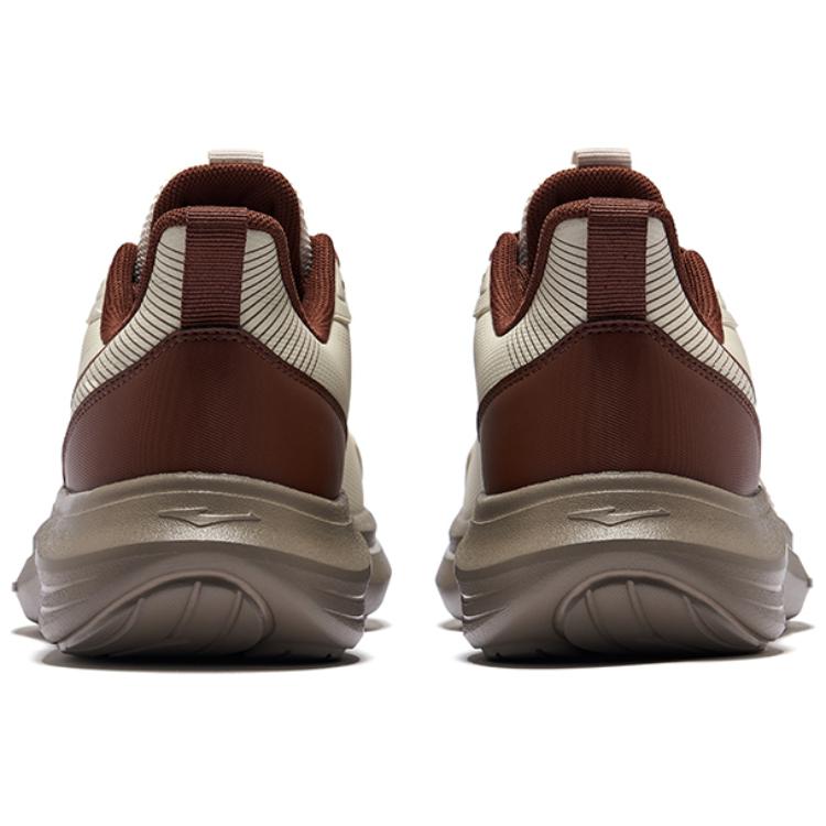 Erke Cushioning Rebound Low top Running Shoes Men’s Pumice Gray Mocha