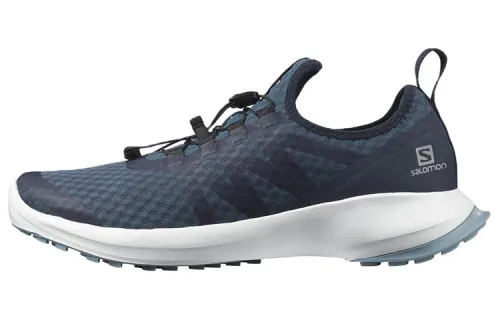 SALOMON SENSE FLOW Sports Fabric Cushioning, Wear Resistant Low top Running Shoes Men's Blue