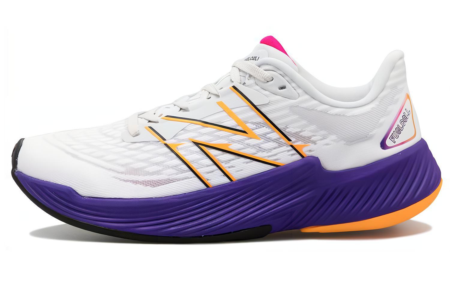 New Balance FuelCell Prism V2 Low Top White/Purple Women's