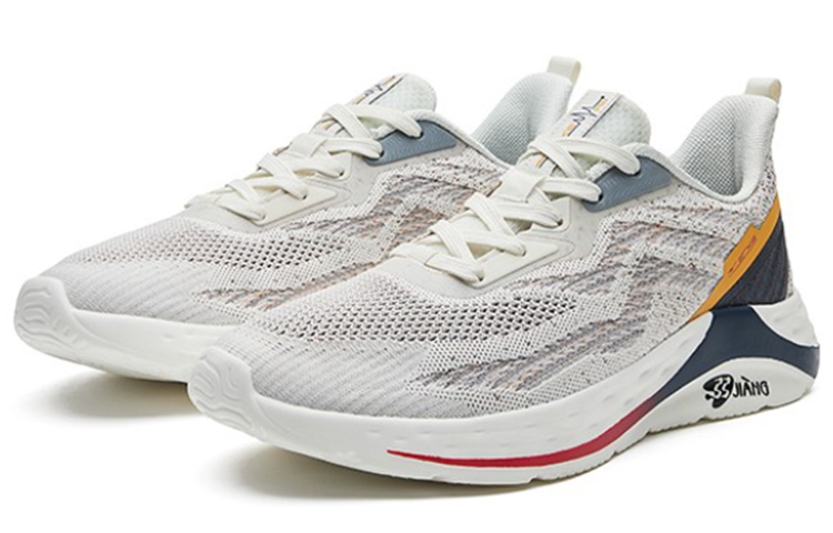 Erke Comfortable Cushioning Slip Resistant Abrasion Resistant Breathable Lightweight Low top Running Shoes Men’s