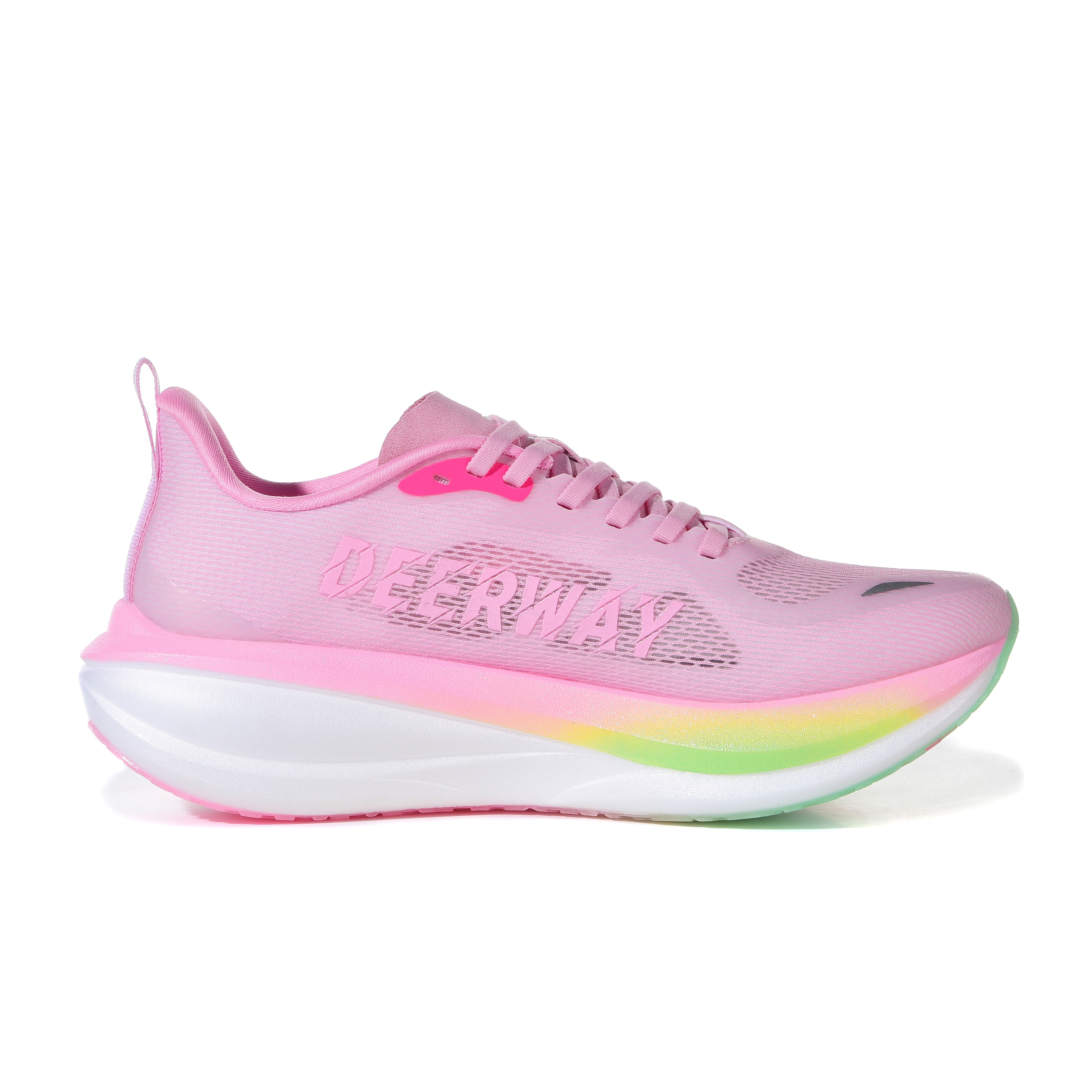 DEERWAY Running Shoes Unisex Low Top Cherry Blossom Pink