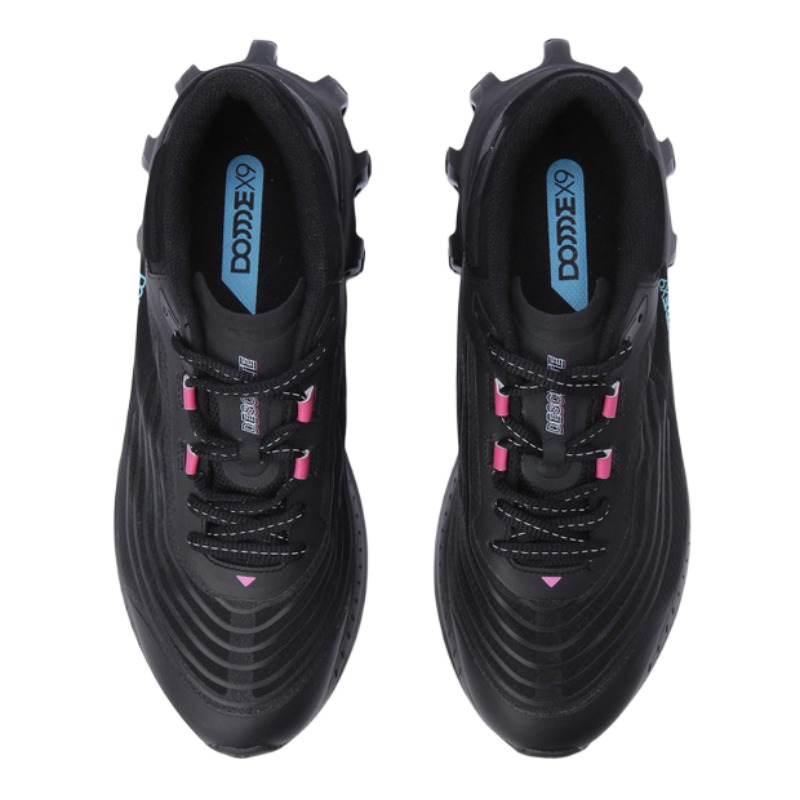 DESCENTE Cushioning Slip Resistant Cushioning Slip Resistant Low top Running Shoes Unisex Black