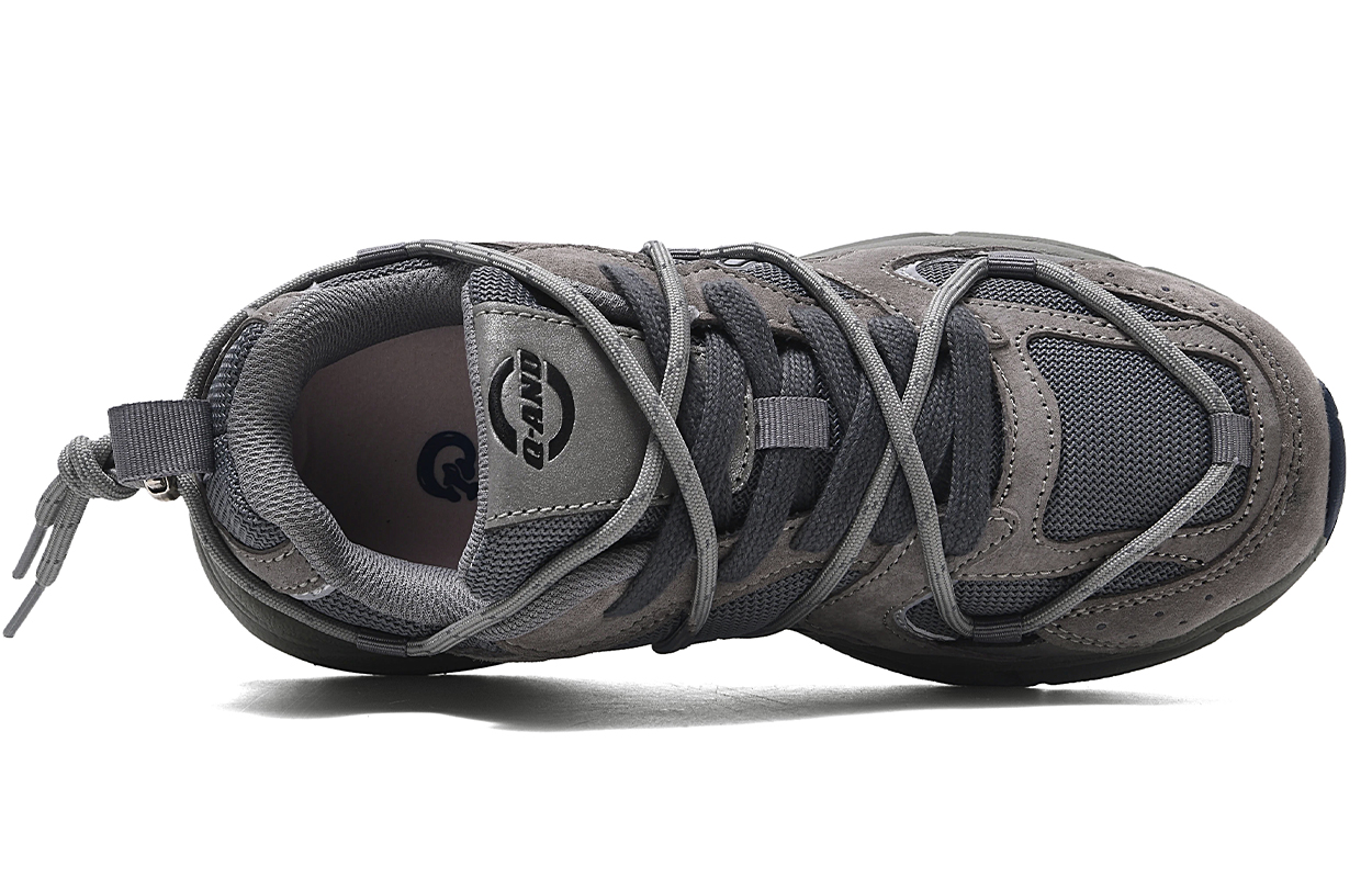 Q AND Cushioning Slip Resistant Abrasion Resistant Height Increasing Low top Running Shoes Unisex