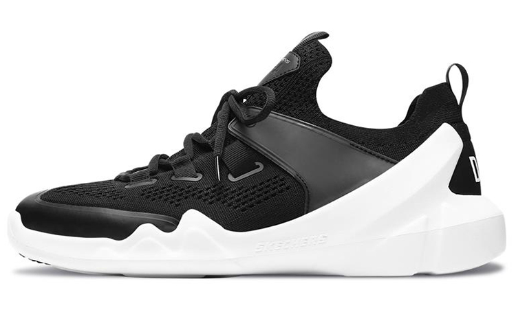 Skechers Dlt A 1.0 Running Shoes Men's Low Top Black/White