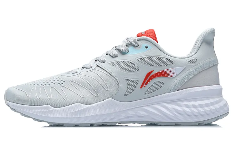 Li Ning Support Low top Running Shoes Unisex Gray Blue