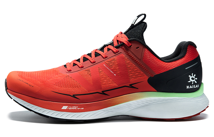 KAILAS Phantom 3 phantom outdoor sports non-slip off-road low-top running shoes men's flame red
