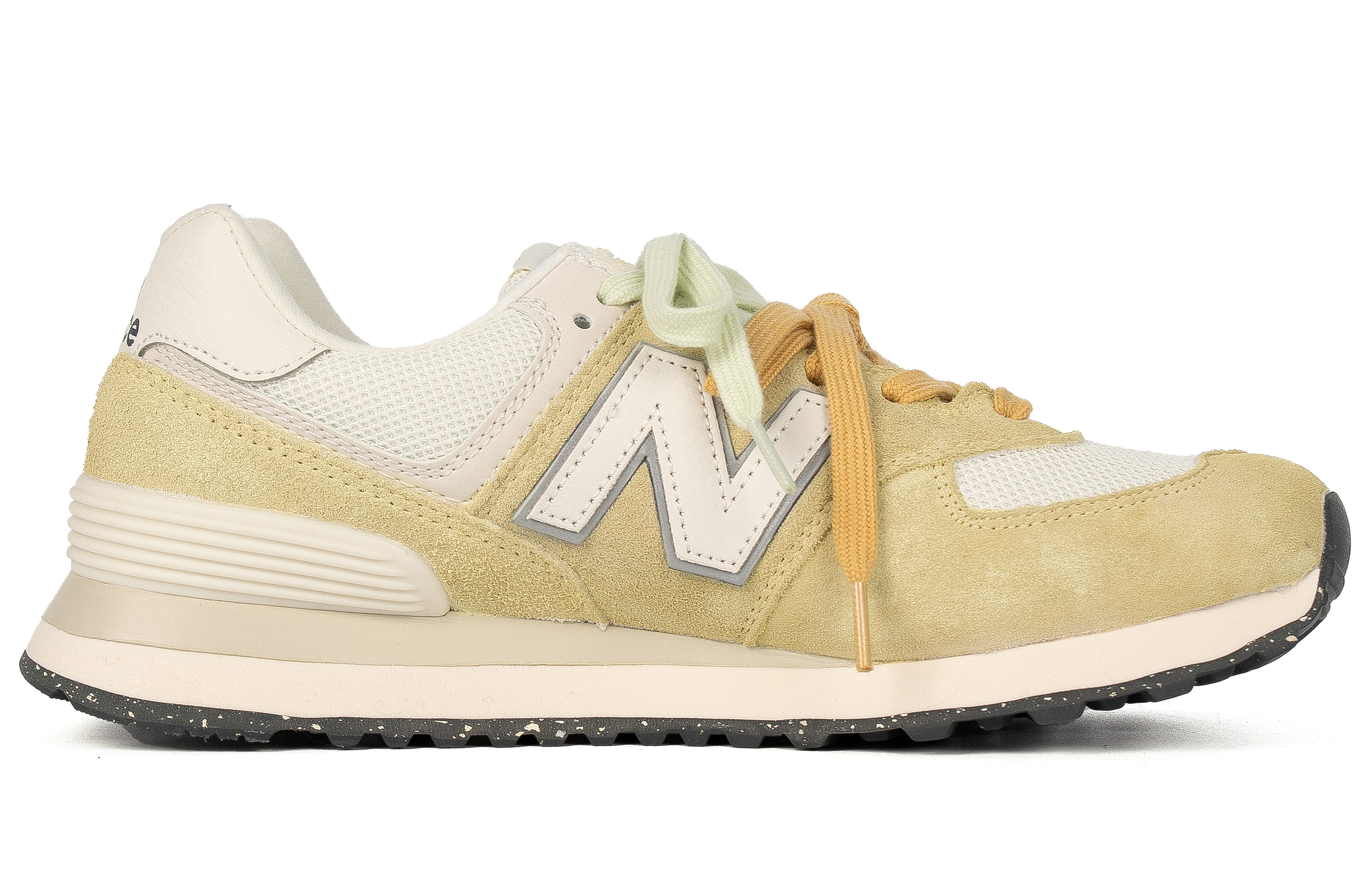 New Balance NB 574 Low top Running Shoes Unisex Lemon