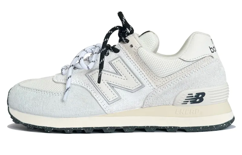 New Balance NB 574 Lightweight Low top Running Shoes Unisex Gray White
