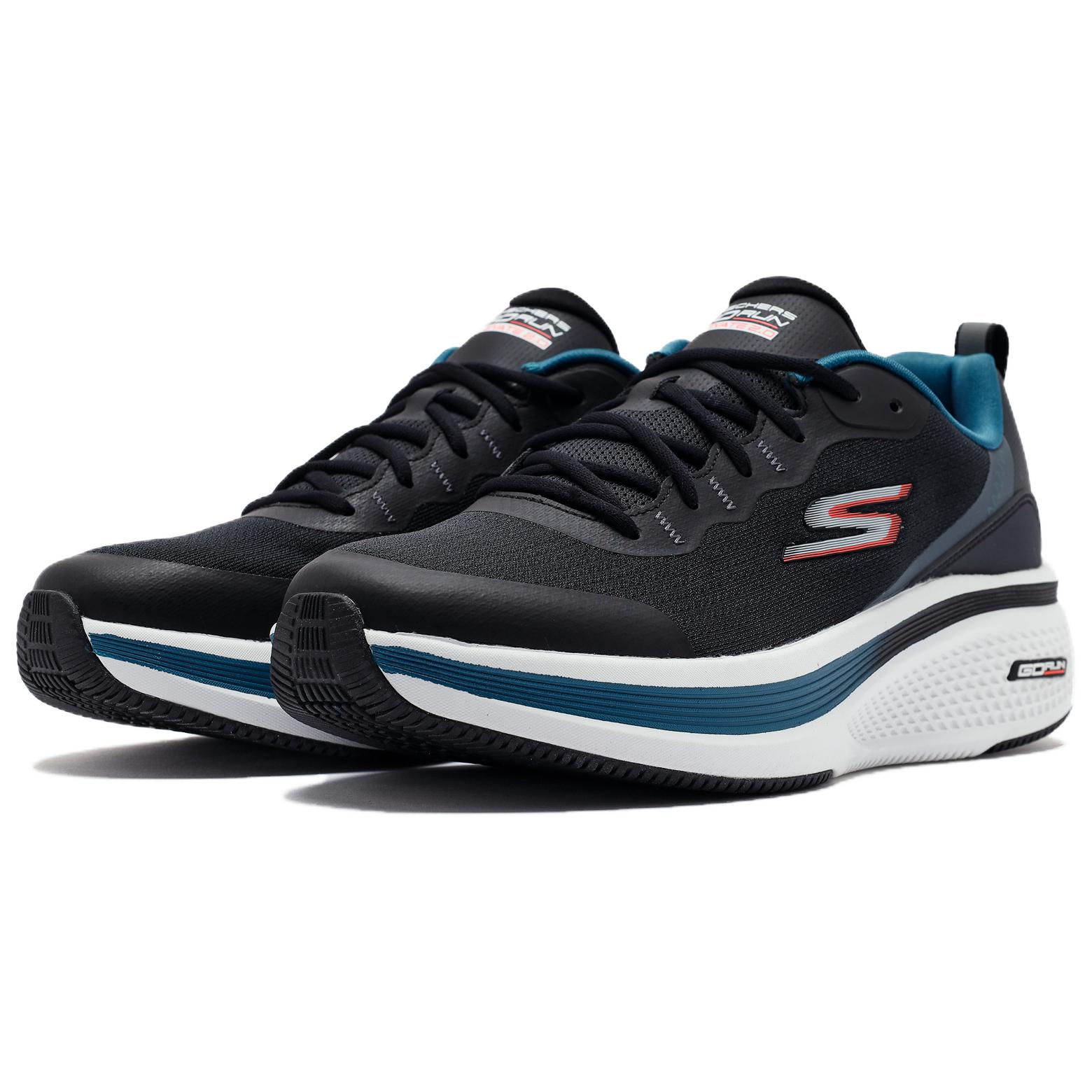 Skechers GO RUN Elevate 2.0 Cushioning Coverage Low top Training Long Distance Running Shoes Men’s Black