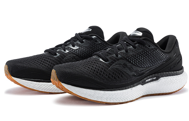 Saucony Triumph 18 Textile, Synthetic Leather Cushioning Slip Resistant Abrasion Resistant Breathable Low top Casual