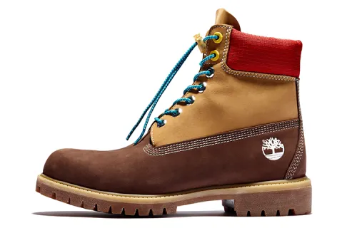 Timberland PREMIUM Outdoor Boots Men's Yellow/Red