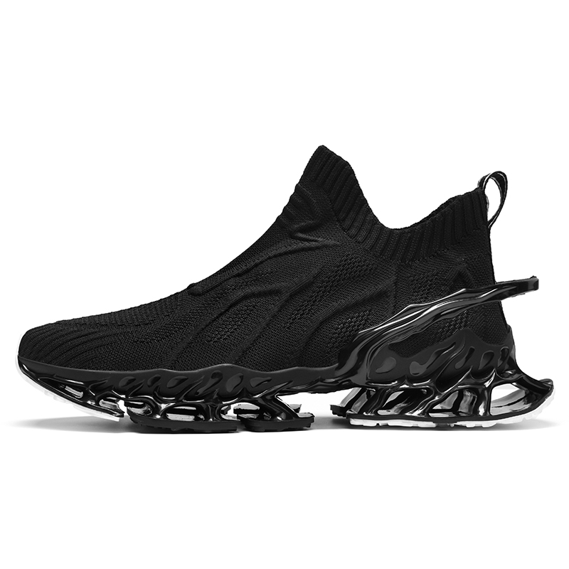 BAOZAOGONGYANG Cushioning Slip Resistant Breathable Low top Running Shoes Men’s