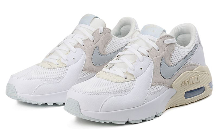 Женские кроссовки Nike Air Max Excee (бело-серые) — Белыйсерый — фото 3